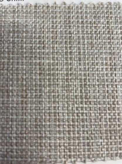 Linen Weave Aqua clean Fabric Sample