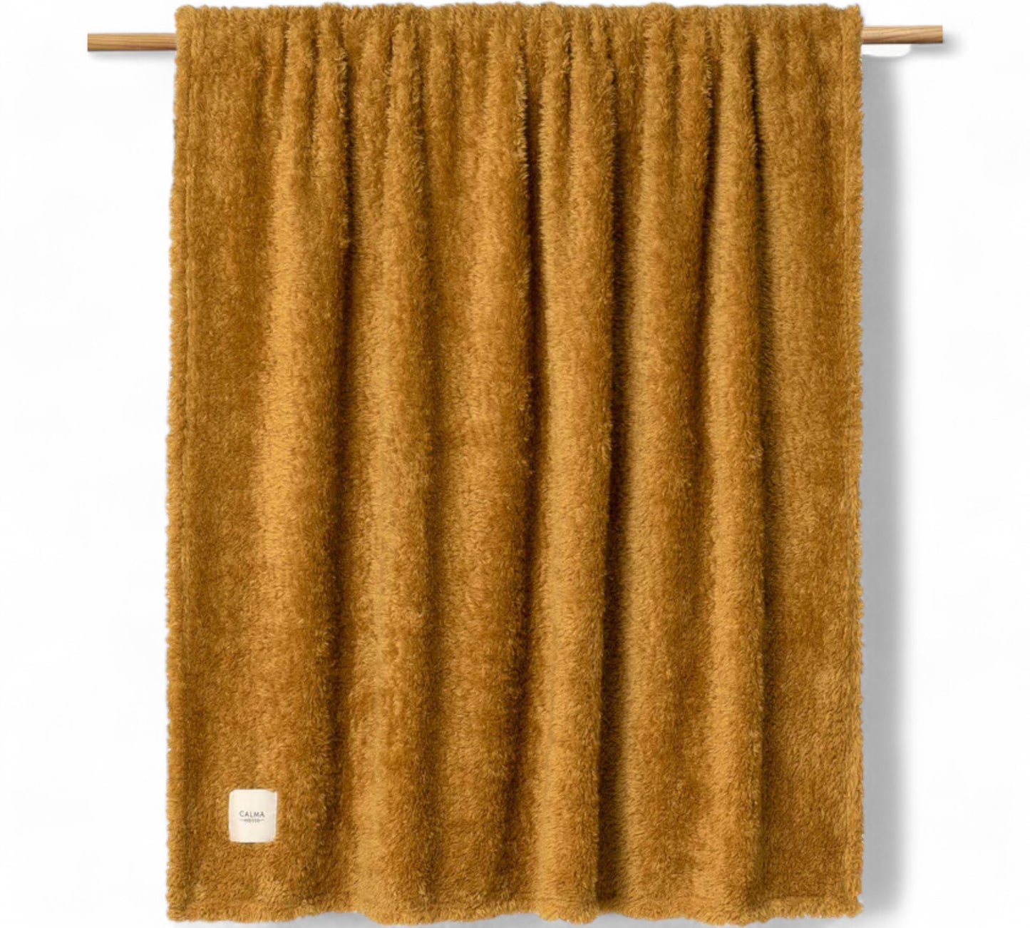 Caramel Teddy Throw/ Blanket