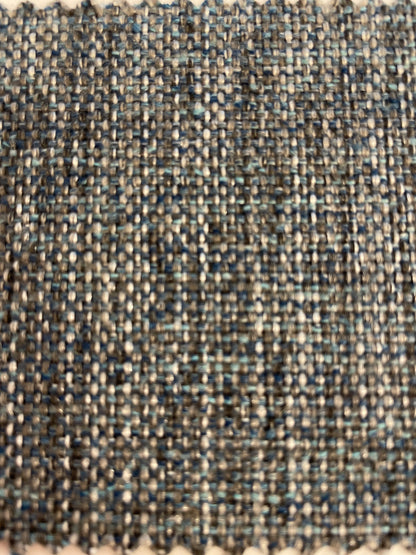 Linen Weave Aqua clean Fabric Sample