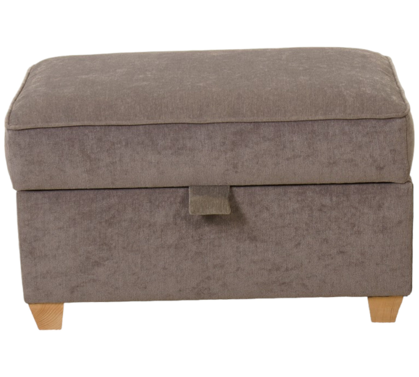 Large Florence Storage footstool in Chenille Velvet