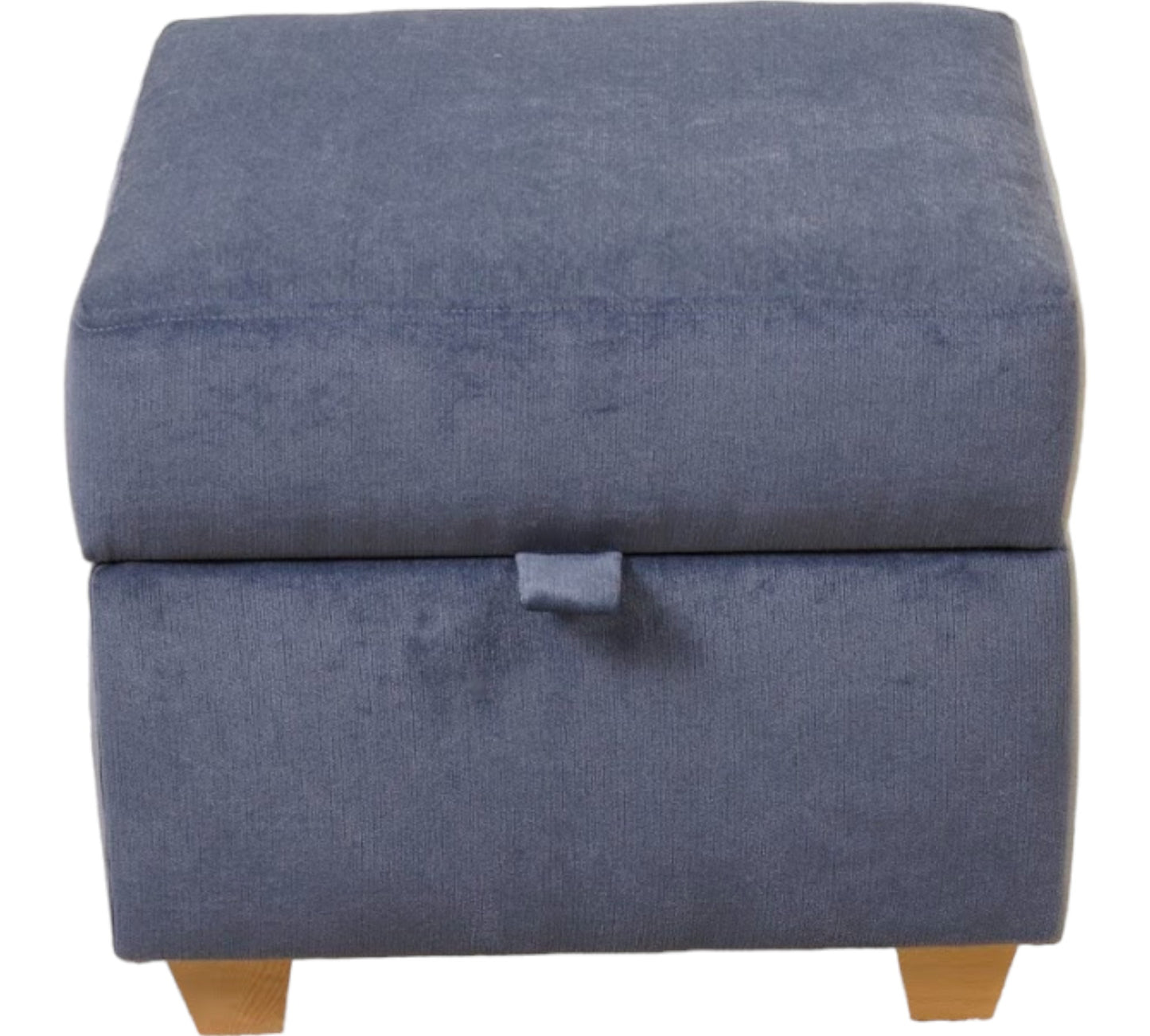 Small Florence Storage footstool in Chenille Velvet