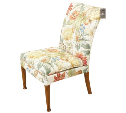 Parker Knoll Nursing Chair Refurbished in Sanderson Dahlia & Rosehip