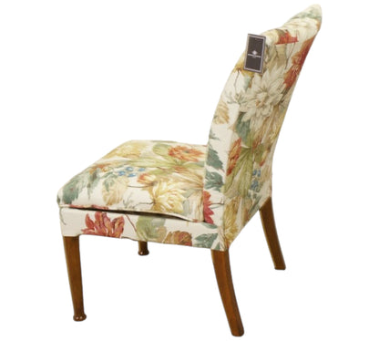 Parker Knoll Nursing Chair Refurbished in Sanderson Dahlia & Rosehip