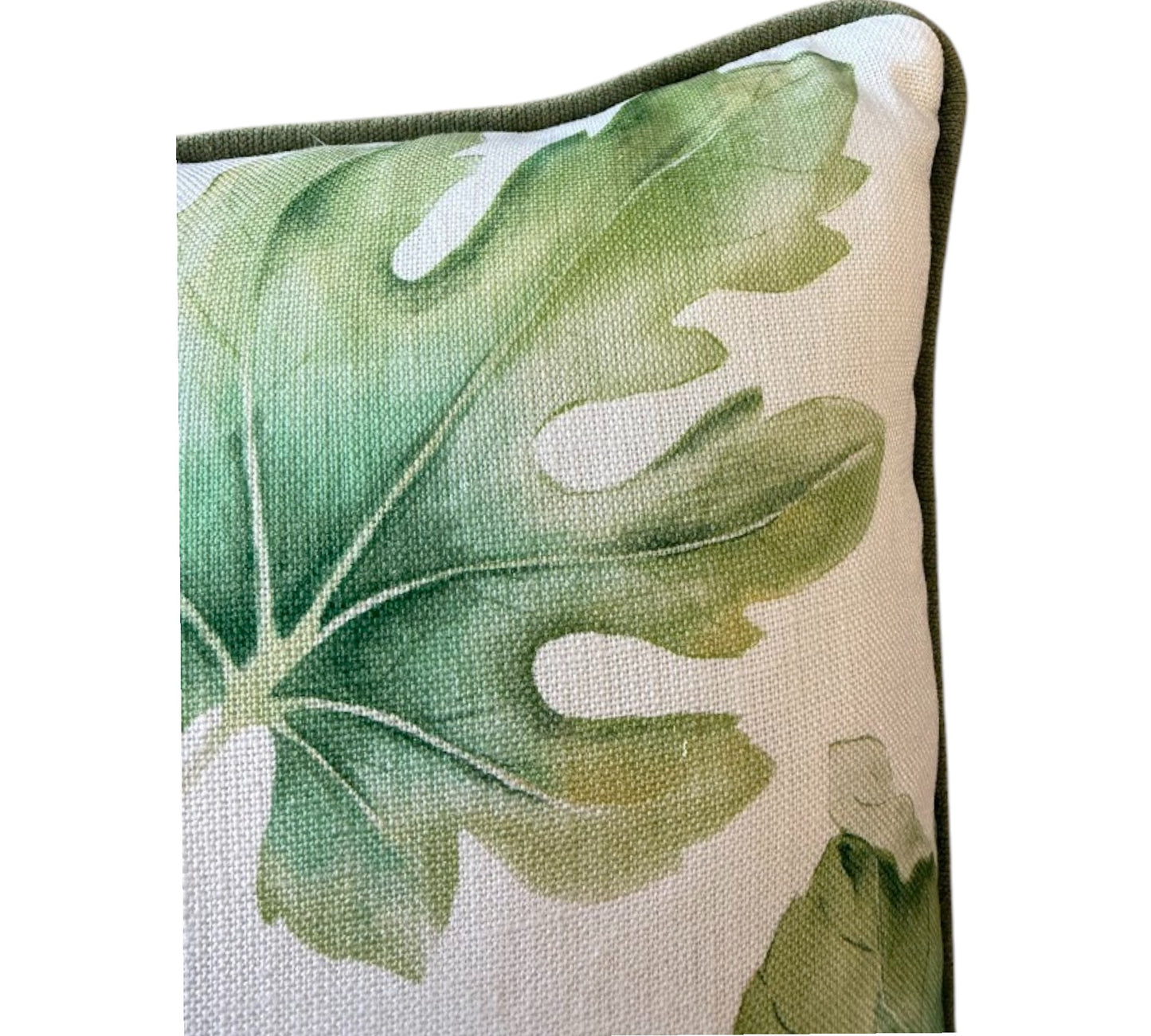 Fig Harvest Garden Green Cushion