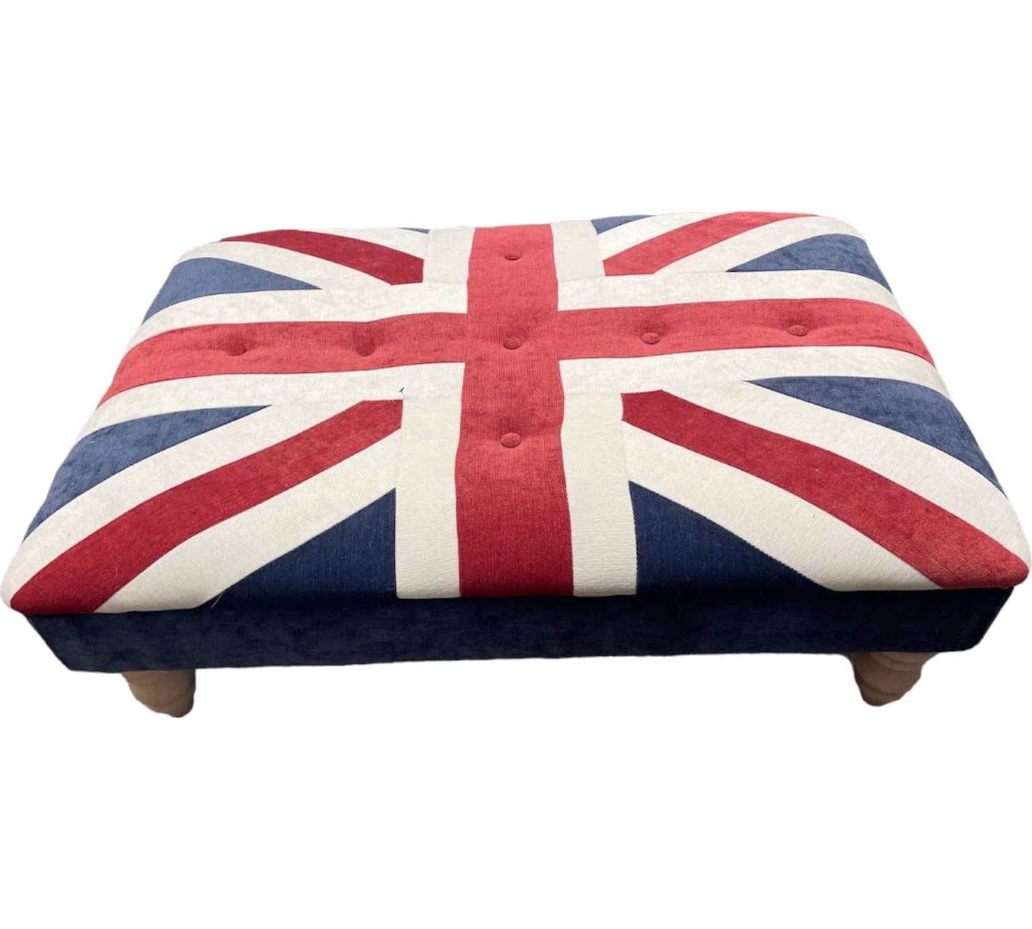 Medium London Union Jack Foot Stool