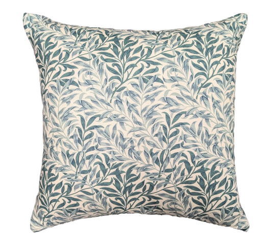 Morris & Co Willow Bough Forest Biscuit Scatter cushion