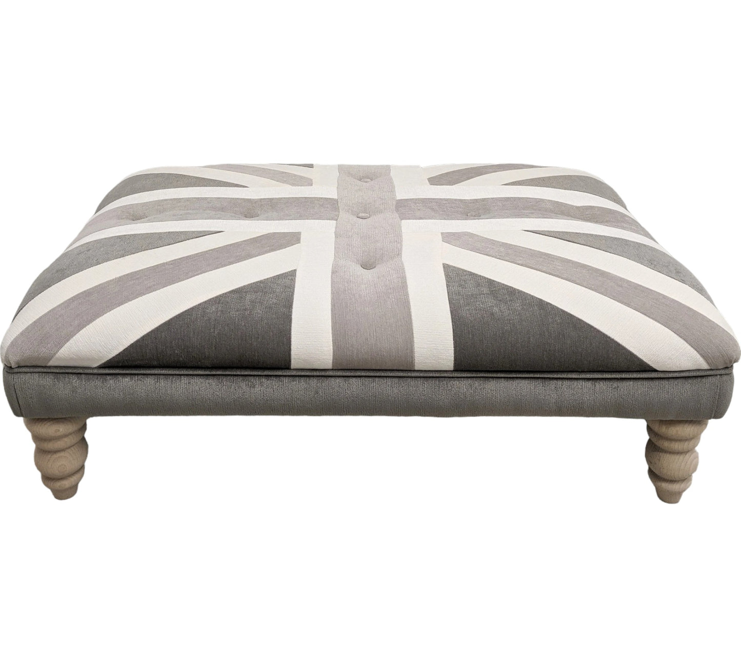 Medium London Union Jack Foot Stool