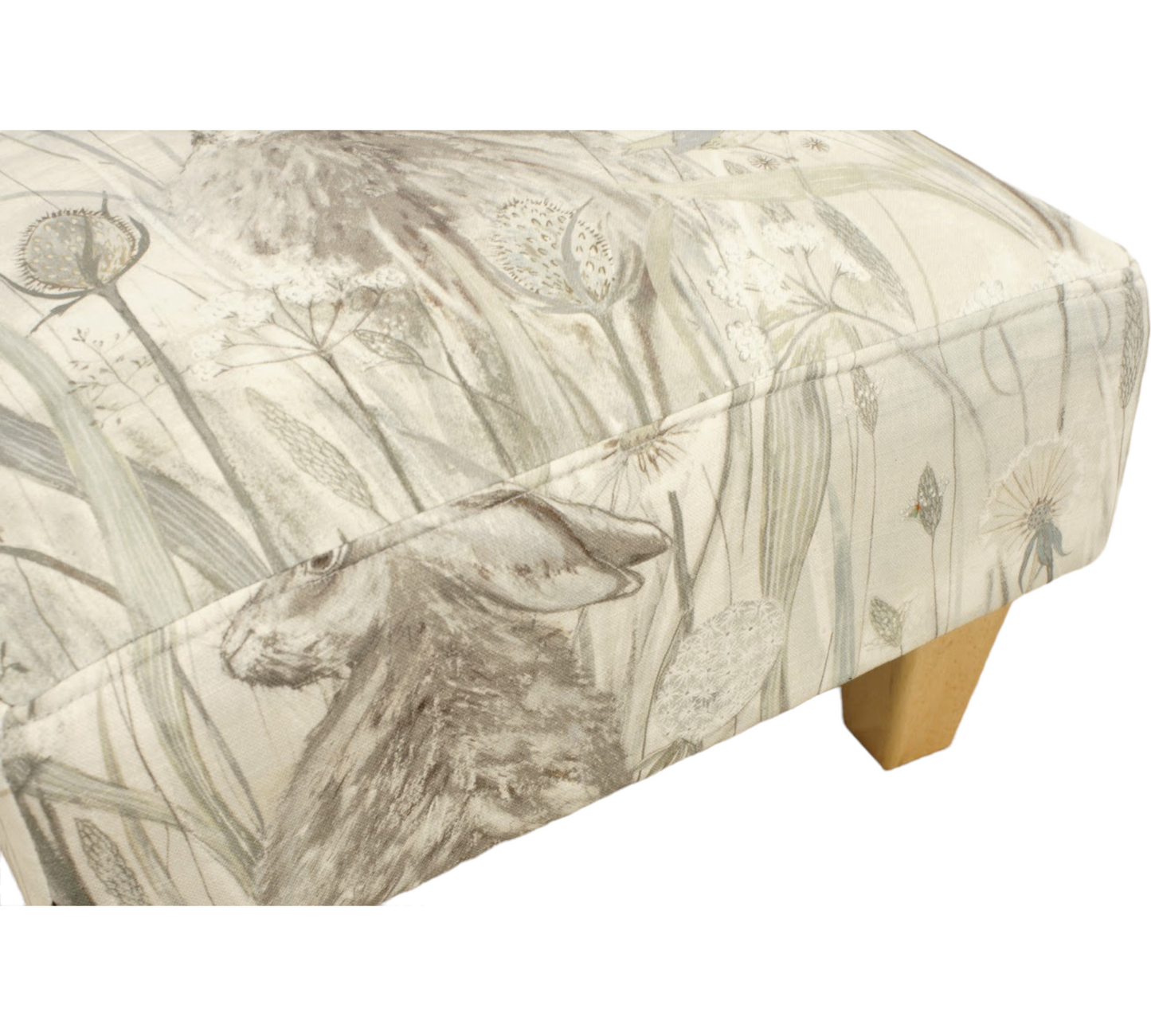 Half Classic in Sanderson Dune Hares - New England Sofa Design