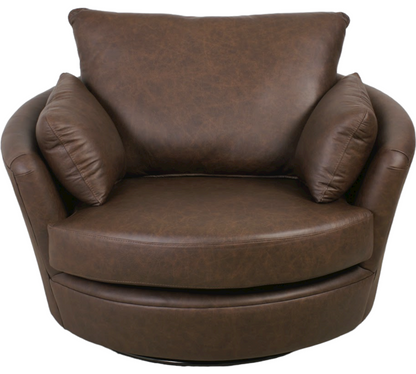 Swivel Cuddle Chair - New England Sofa Design